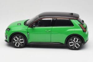 Renault 5 E-Tech Electric Pop グリーン & ブラック Norev 1:18 185502 メタル - 画像 4/8