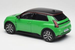 Renault 5 E-Tech Electric Pop グリーン & ブラック Norev 1:18 185502 メタル - 画像 7/8