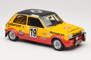 Renault 5 Group 2 #19 Rally Monte Carlo 1978 Otto 1:18 OT034 レジン - 画像 4/6