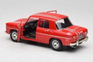 Renault 8 Gordini レッド Solido 1:18 9018-M1 メタル - 画像 5/8