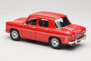 Renault 8 Gordini レッド Solido 1:18 9018-M1 メタル - 画像 7/8