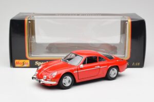 Alpine A110 1600S レッド Maisto 1:18 50322 メタル - 画像 8/8