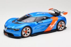 Alpine A110-50 ブルー & オレンジ Norev 1:18 185147 メタル