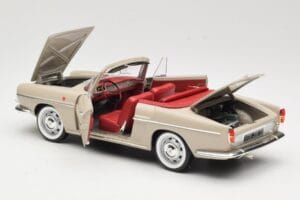 Renault Caravelle カブリオレ ベージュ Norev 1:18 185150 メタル - 画像 5/8