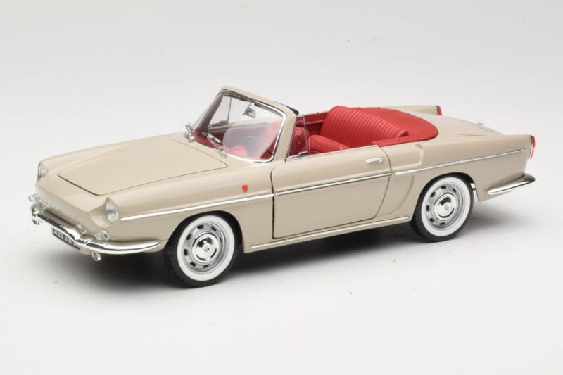 Renault Caravelle カブリオレ ベージュ Norev 1:18 185150 メタル