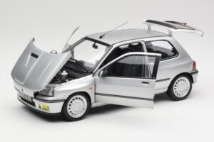 Renault Clio 16S Mk1 Iceberg グレー Norev 1:18 185256 メタル - 画像 2/8