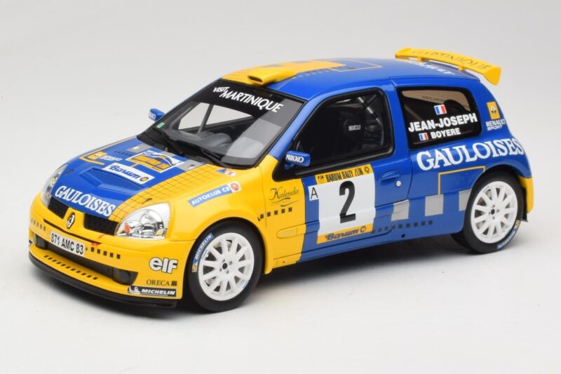Renault Clio II S1600 #2 S. Joseph Jean / J. Boyere Barum Rally 2004 Otto 1:18 OT1152 レジン
