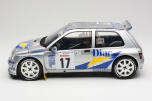 Renault Clio Maxi #17 J. Ragnotti / G. Thimonier Tour de Corse 1995 Otto 1:12 G090 レジン - 画像 3/6