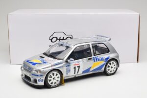 Renault Clio Maxi #17 J. Ragnotti / G. Thimonier Tour de Corse 1995 Otto 1:12 G090 レジン - 画像 6/6
