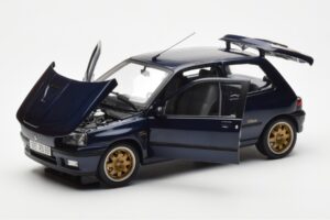 Renault Clio Williams Mk1 ブルー Norev 1:18 185230 メタル - 画像 2/8