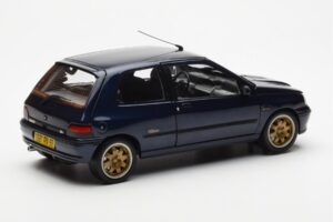 Renault Clio Williams Mk1 ブルー Norev 1:18 185230 メタル - 画像 3/8
