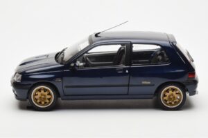 Renault Clio Williams Mk1 ブルー Norev 1:18 185230 メタル - 画像 4/8