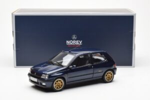 Renault Clio Williams Mk1 ブルー Norev 1:18 185230 メタル - 画像 8/8