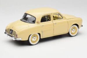Renault Dauphine ベージュ Norev 1:18 185258 メタル - 画像 3/8