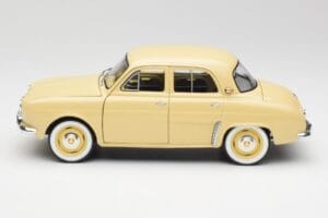 Renault Dauphine ベージュ Norev 1:18 185258 メタル - 画像 4/8