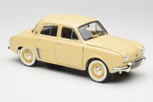 Renault Dauphine ベージュ Norev 1:18 185258 メタル - 画像 6/8
