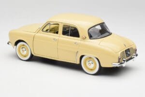Renault Dauphine ベージュ Norev 1:18 185258 メタル - 画像 7/8