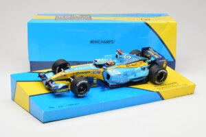 Renault R25 #5 F. Alonso Brazilian GP F1 World Champion 2005 Minichamps 1:18 147051705-R1 メタル - 画像 8/8