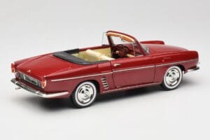 Renault Floride カブリオレ レッド Norev 1:18 185175 メタル - 画像 3/8