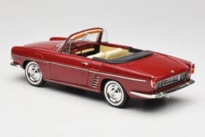 Renault Floride カブリオレ レッド Norev 1:18 185175 メタル - 画像 7/8