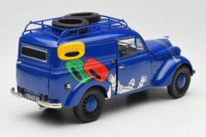 Renault Juvaquatre Michelin Blue Solido 1:18 82008 メタル - 画像 3/8
