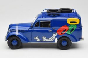 Renault Juvaquatre Michelin Blue Solido 1:18 82008 メタル - 画像 4/8