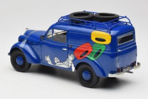Renault Juvaquatre Michelin Blue Solido 1:18 82008 メタル - 画像 6/8