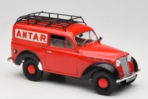 Renault Juvaquatre Utilitaire レッド Solido 1:18 8424 メタル - 画像 6/8
