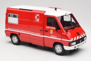 Renault Master T30 VSAB 消防署 レッド Otto 1:18 OT1107 レジン - 画像 4/6