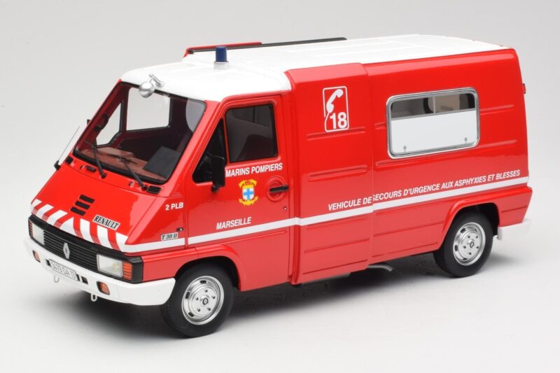 Renault Master T30 VSAB 消防署 レッド Otto 1:18 OT1107 レジン