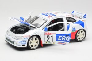 Renault Megane Maxi Rally Sanremo 1997 Anson 1:18 30379 メタル - 画像 2/8