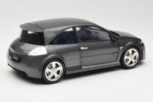 Renault Megane Mk2 RS Vampire Grey Norev 1:18 185101 メタル - 画像 3/8