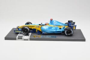 Renault R25 #5 F. Alonso 2nd Place British GP 2005 Minichamps 1:18 117051105 メタル
