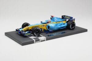 Renault R25 #5 F. Alonso 2nd Place British GP 2005 Minichamps 1:18 117051105 メタル - 画像 5/6