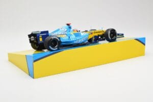Renault R25 #5 F. Alonso 2nd Place British GP 2005 Minichamps 1:18 147051105 メタル - 画像 3/6