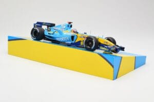 Renault R25 #5 F. Alonso 2nd Place British GP 2005 Minichamps 1:18 147051105 メタル - 画像 4/6