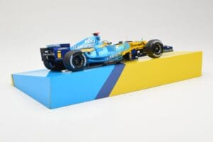 Renault R26 #1 F. Alonso F1 World Champion Brazilian GP 2006 Minichamps 1:18 147061801 メタル - 画像 3/6