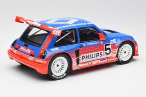 Renault R5 Maxi Turbo #5 Philips J-L. Busquet Superproduction 1987 Otto 1:18 OT1094 レジン - 画像 2/6