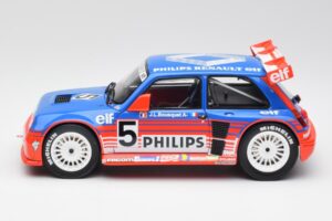 Renault R5 Maxi Turbo #5 Philips J-L. Busquet Superproduction 1987 Otto 1:18 OT1094 レジン - 画像 3/6