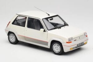 Renault Super 5 GT Turbo Phase 1 パールホワイト Norev 1:18 185200 メタル - 画像 6/8