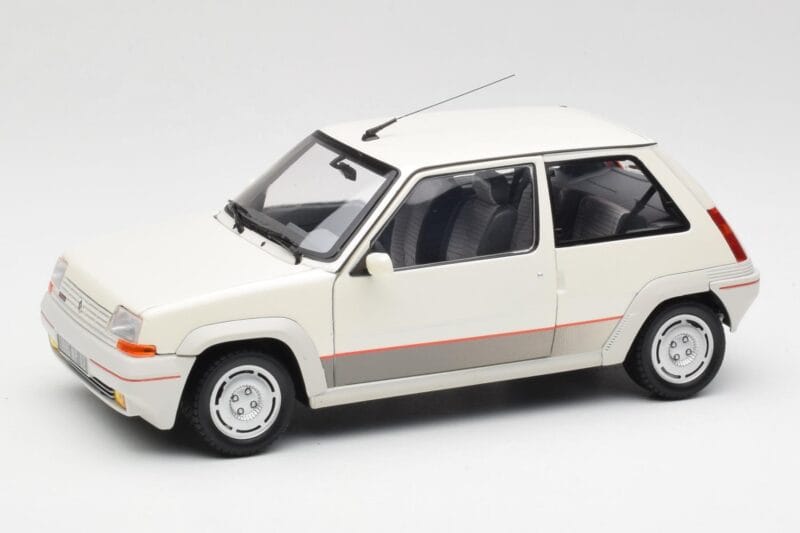 Renault Super 5 GT Turbo Phase 1 パールホワイト Norev 1:18 185200 メタル