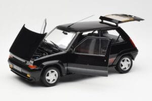 Renault Super 5 GT Turbo Phase 2 ブラック Norev 1:18 185244 メタル - 画像 2/8