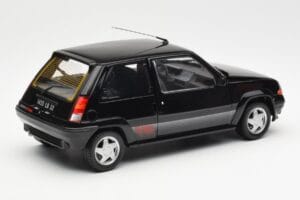 Renault Super 5 GT Turbo Phase 2 ブラック Norev 1:18 185244 メタル - 画像 3/8