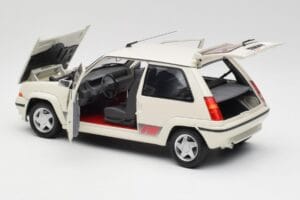 Renault Super 5 GT Turbo Phase 2 パールホワイト Norev 1:18 185206 メタル - 画像 5/8