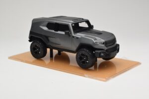 Rezvani Tank マットグレー DNA 1:18 DNA000009 メタル - 画像 4/6