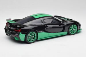 Rimac Nevera Record モノクロームブラック GT Spirit 1:18 GT916 レジン - 画像 2/6