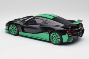 Rimac Nevera Record モノクロームブラック GT Spirit 1:18 GT916 レジン - 画像 5/6