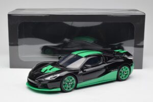 Rimac Nevera Record モノクロームブラック GT Spirit 1:18 GT916 レジン - 画像 6/6