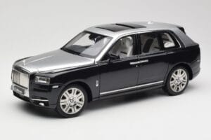 Rolls-Royce Cullinan ブラック & シルバー OEM 1:18 ROLLS001 メタル