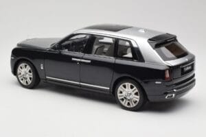 Rolls-Royce Cullinan ブラック & シルバー OEM 1:18 ROLLS001 メタル - 画像 7/8